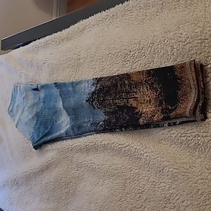 Happy Little Trees Barefoot Leggings